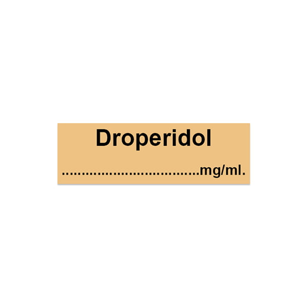 Droperidol Hospicode Hospital Labelling