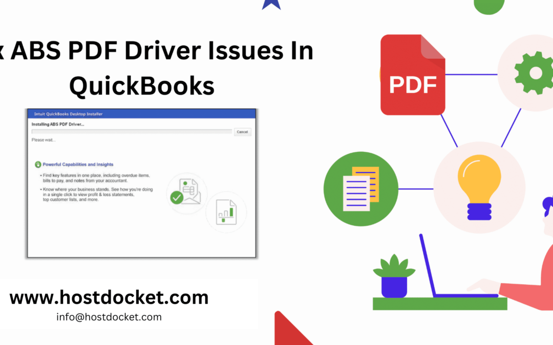 QuickBooks Installation Stops while Installing ABS PDF Driver [FIX]