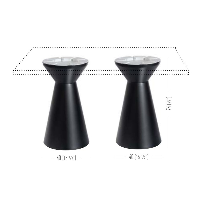 Base ROLLER DOBLE , Hostelsilla