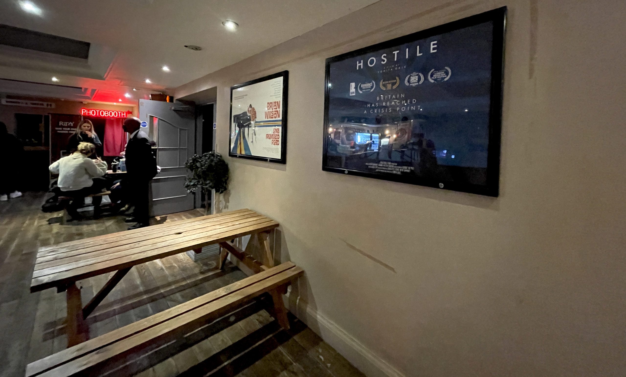 Hostile screens at Ritzy Picturehouse in Brixton home of Windrush