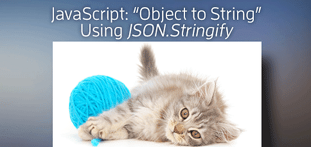 JavaScript "Object to String" Using JSON.stringify()