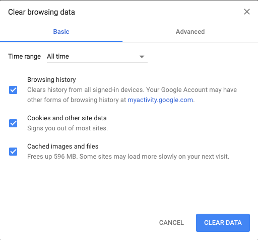 Cara Menghapus Cache & History di Browser