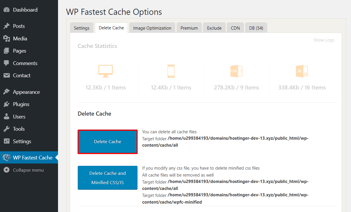 How to Clear WordPress Cache — Hostinger Tutorial