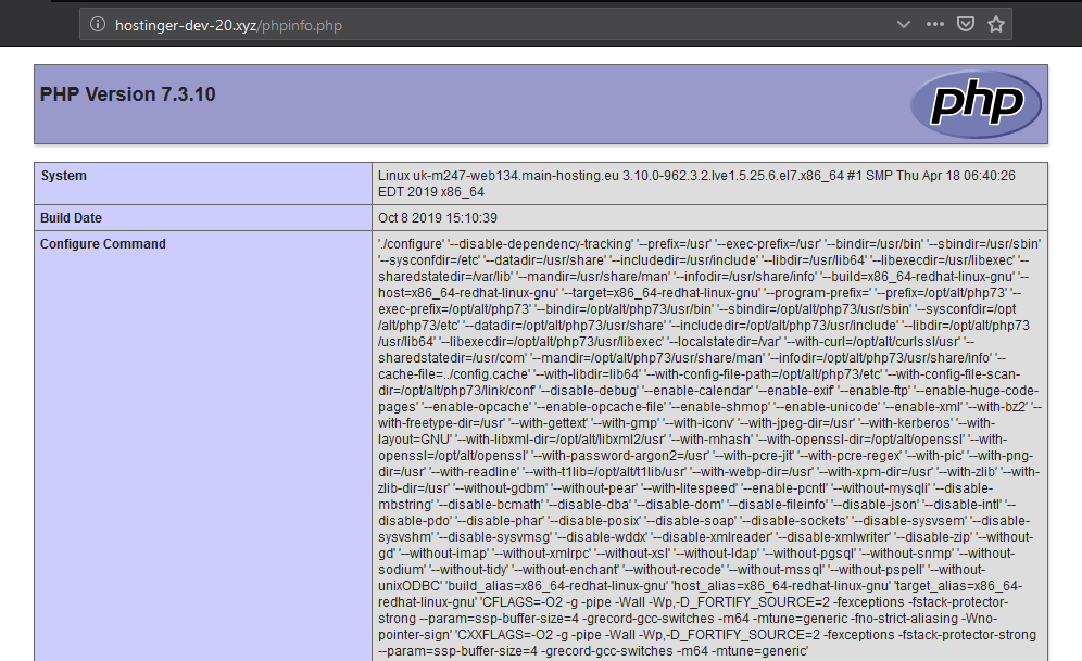 How to Create phpinfo File and Check PHP Information
