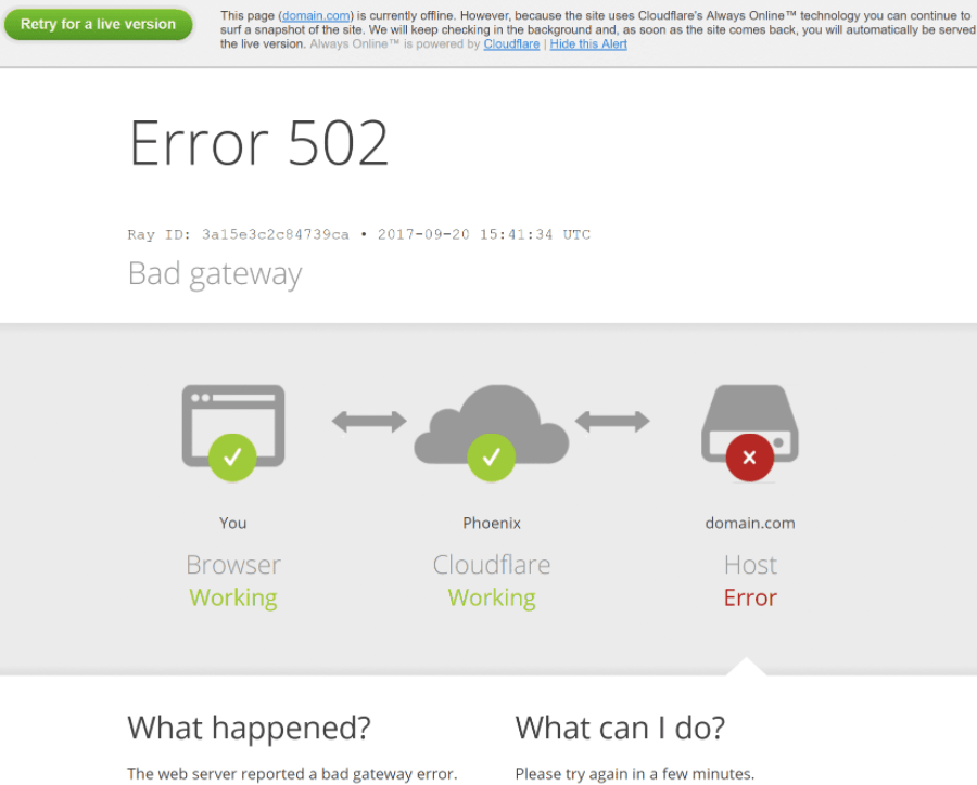 Cara Mengatasi Error 502 Bad Gateway Di Wordpress