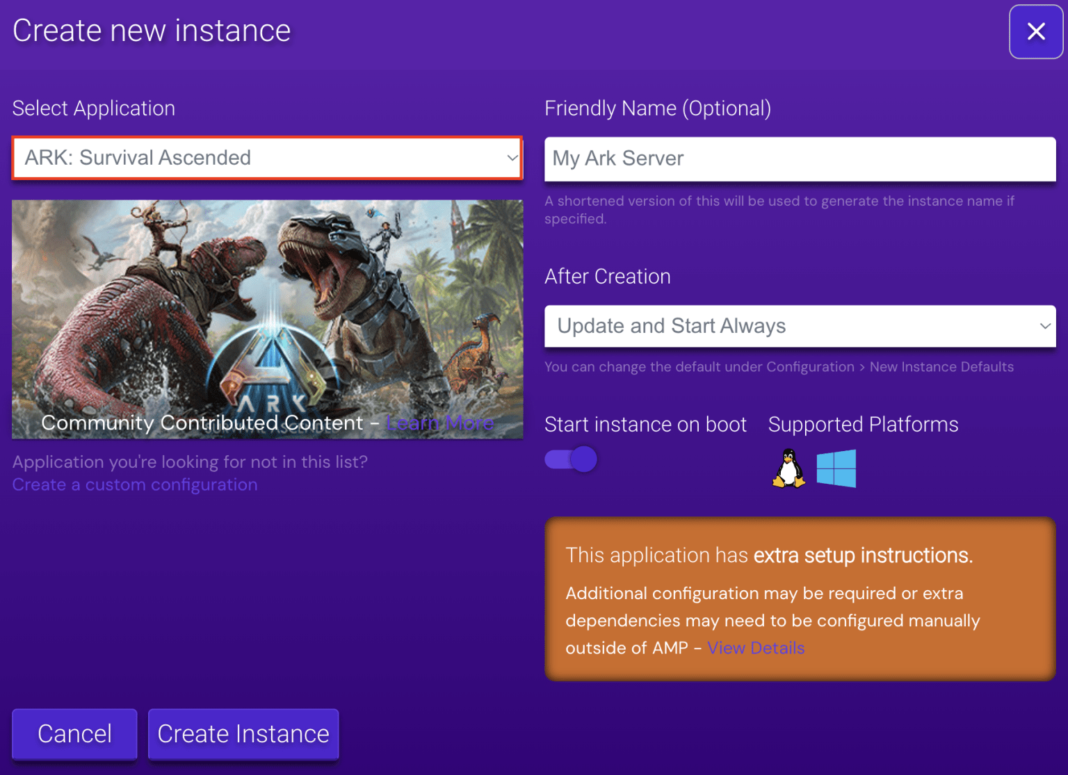 How to Run a Dedicated ARK Server