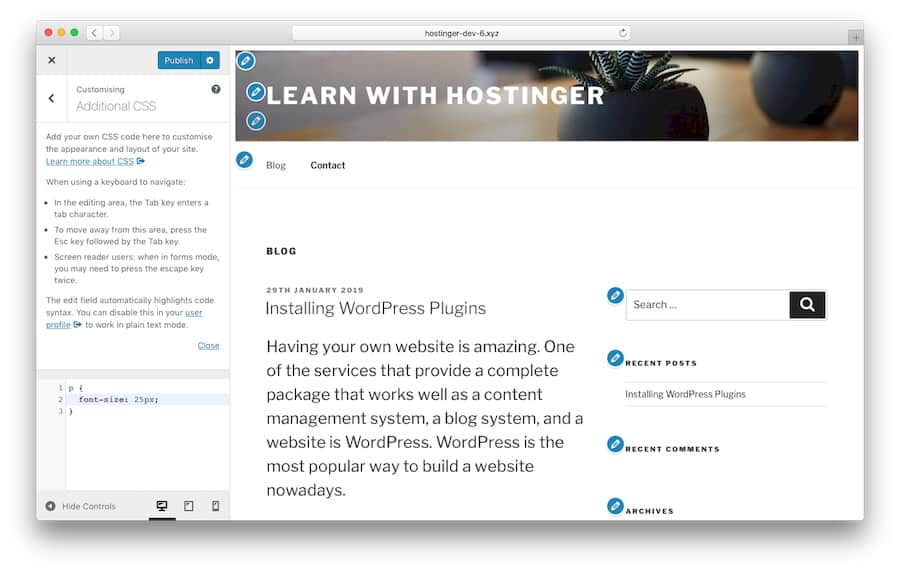 How to Change Font Size in WordPress (Using 2 Methods)