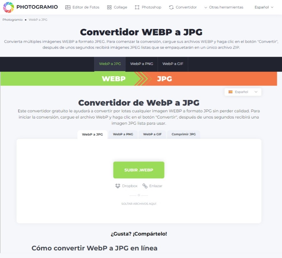Así puedes convertir imágenes en formato P a PNG o JPEG