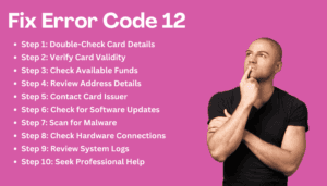 How to Fix Error Code 12 | Invalid Transaction – Host Merchant Services