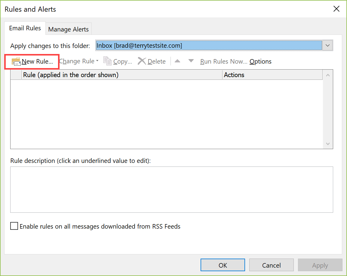 How to use and set up rules in Outlook HostPapa Support