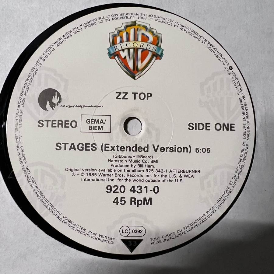 ZZ Top Stages (Extended Version)