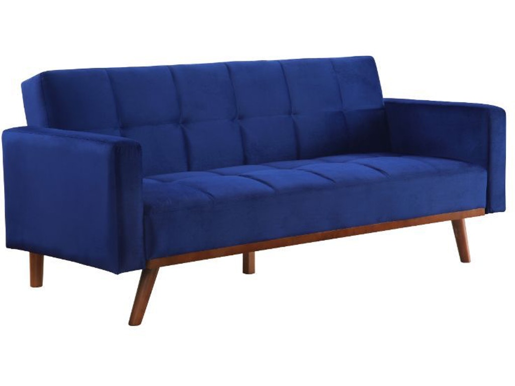 Hotel Surplus Tatiana Blue Adjustable Sofa
