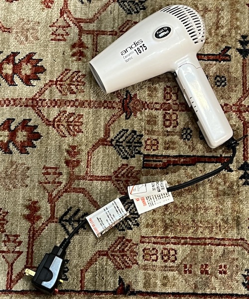 Hotel Surplus: Hair Dryer with Retractable Cord - Fashion Island Hotel
