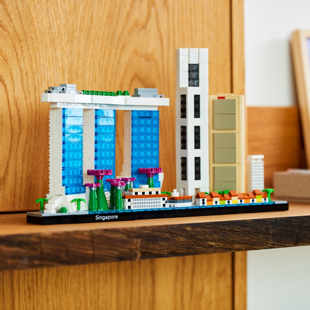 LEGO Architecture 21057 Singapore Skyline first visuals HOTH BRICKS