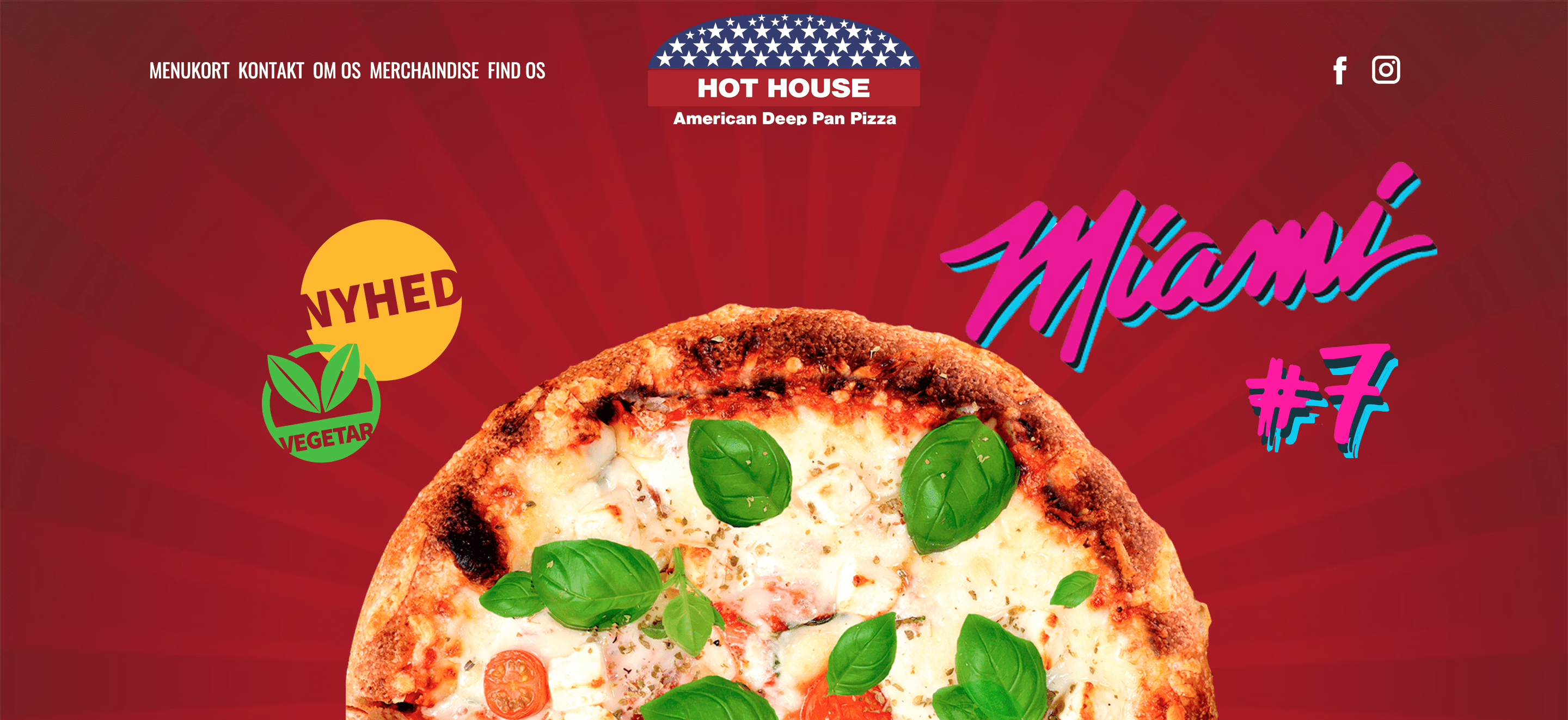 HOT HOUSE PIZZA RINGE 62 62 55 44 DEEP PAN PIZZA