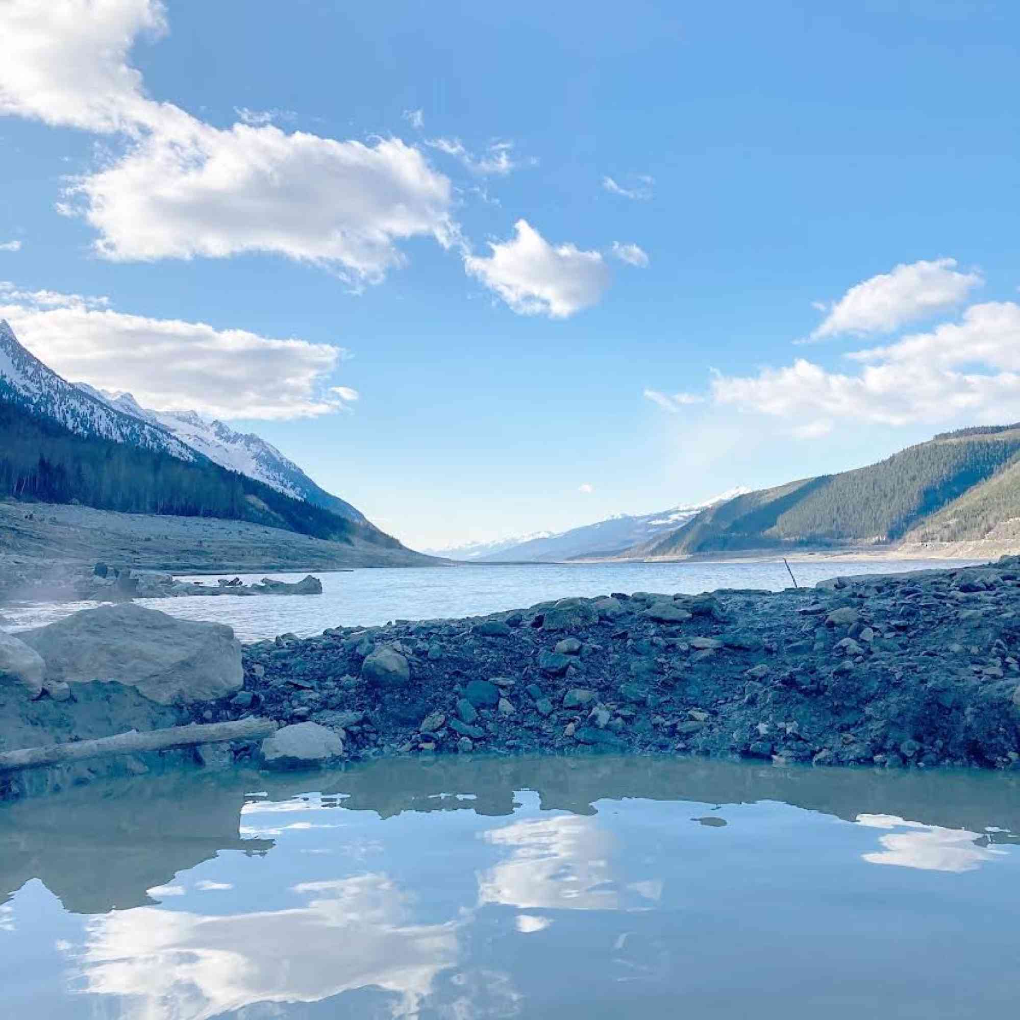 Springs Kinbasket Lake (Canoe River) Hot Springs
