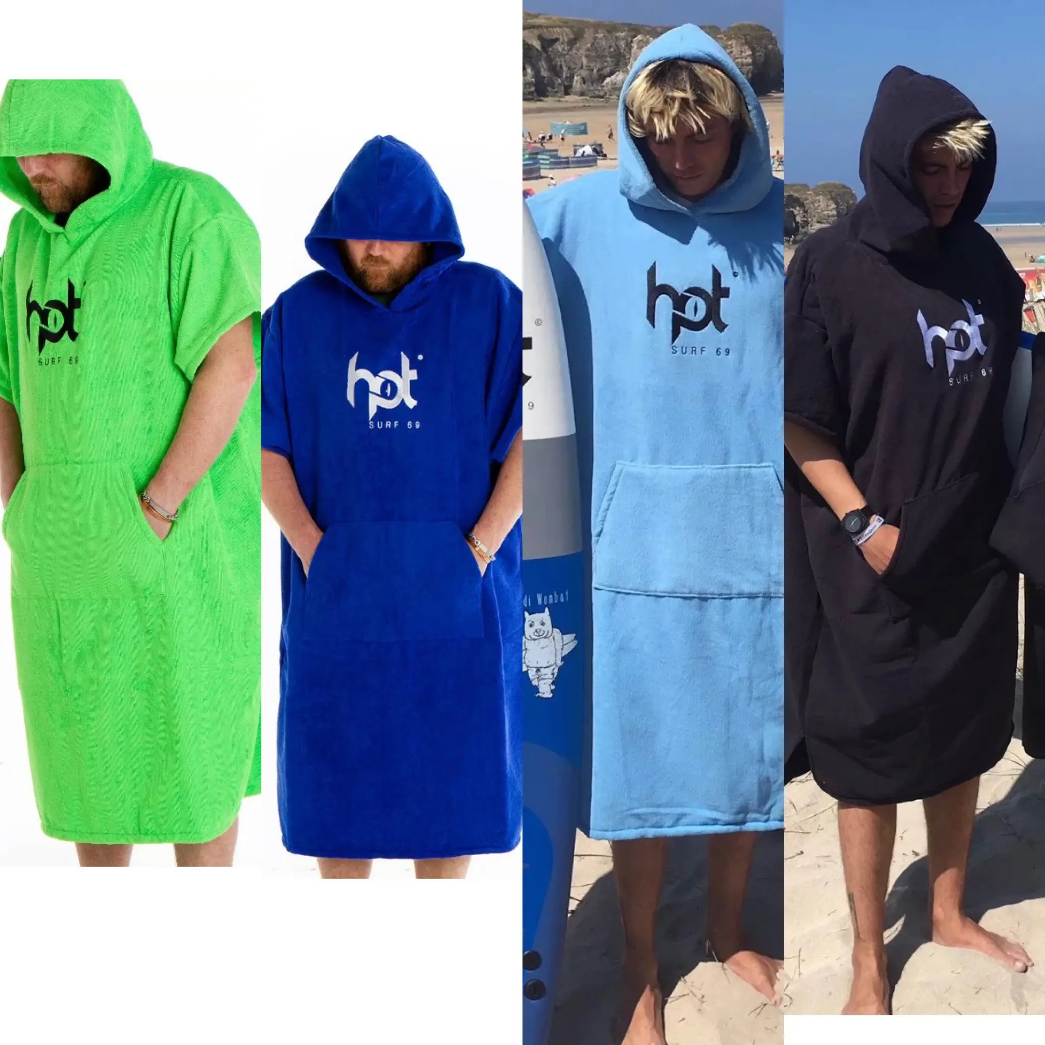 Hot Surf 69 Changing Robes Hooded Towel Changing Robes Hot Surf 69