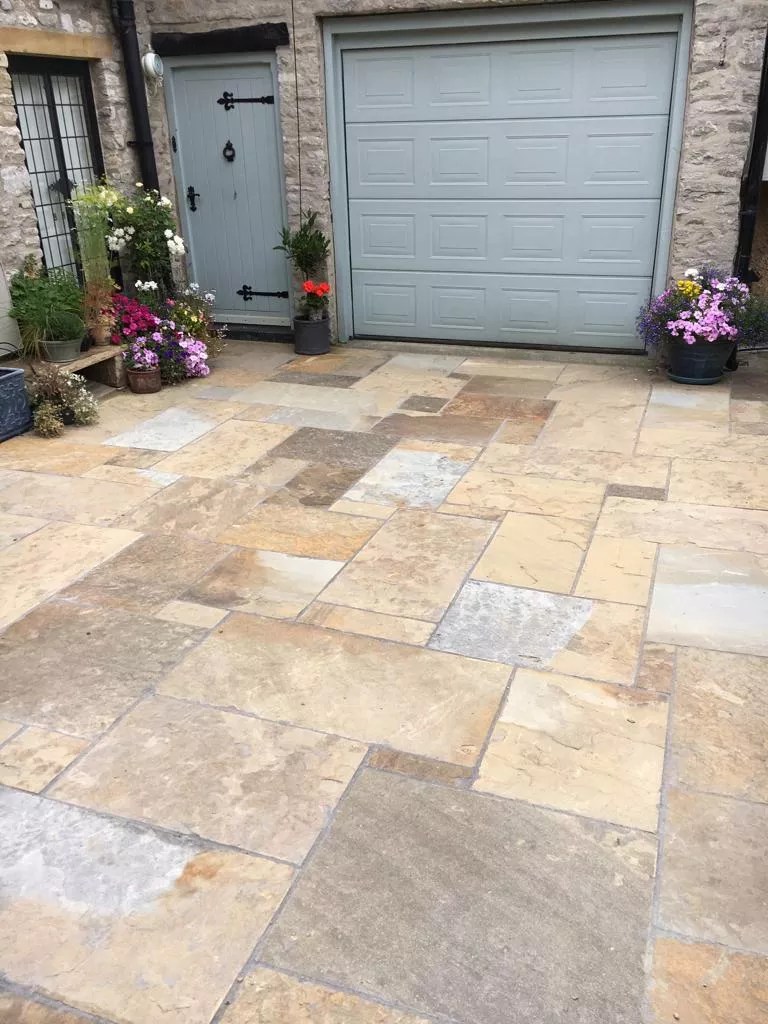 Yorkstone Riven Paving Houldsworth Stone