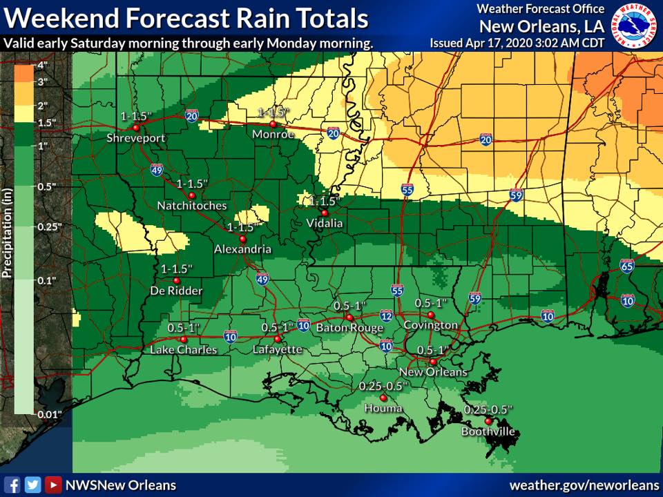 Potential Severe Weather this Weekend, GOHSEP warns The Times of Houma/Thibodaux
