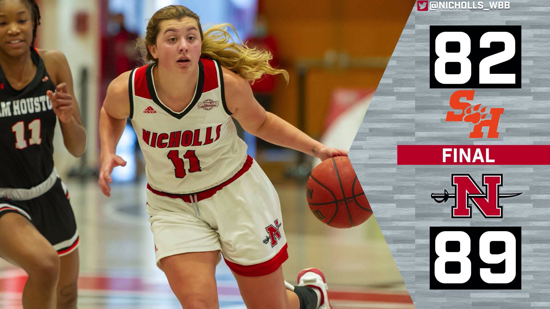 Nicholls women’s basketball wins Southland Conference opener The