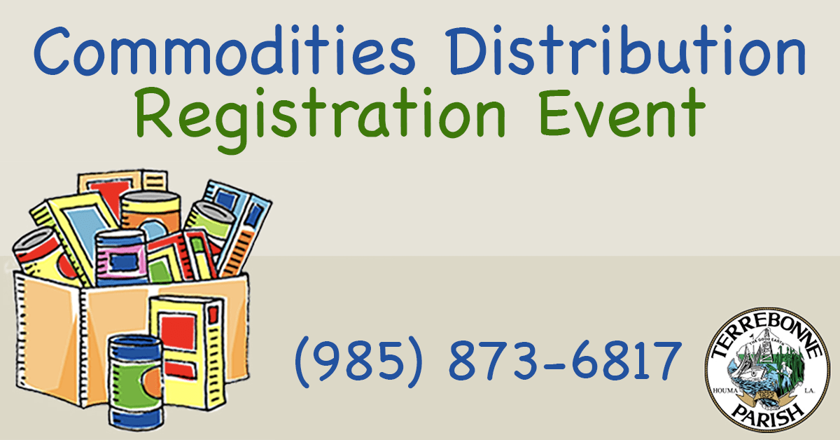 Terrebonne Parish Offers Commodities to Families The Times
