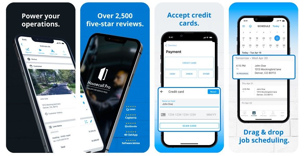 24 best timeclock apps for field service business Housecall Pro