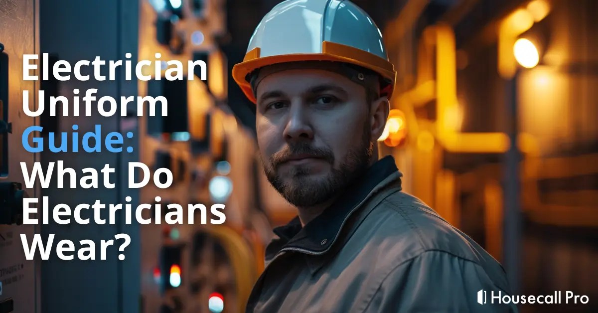 Electrician Uniform Guide What Do Electricians Wear? Housecall Pro