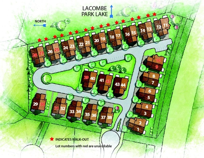 Lakeview Estates Walkout Bungalows in St Albert Park