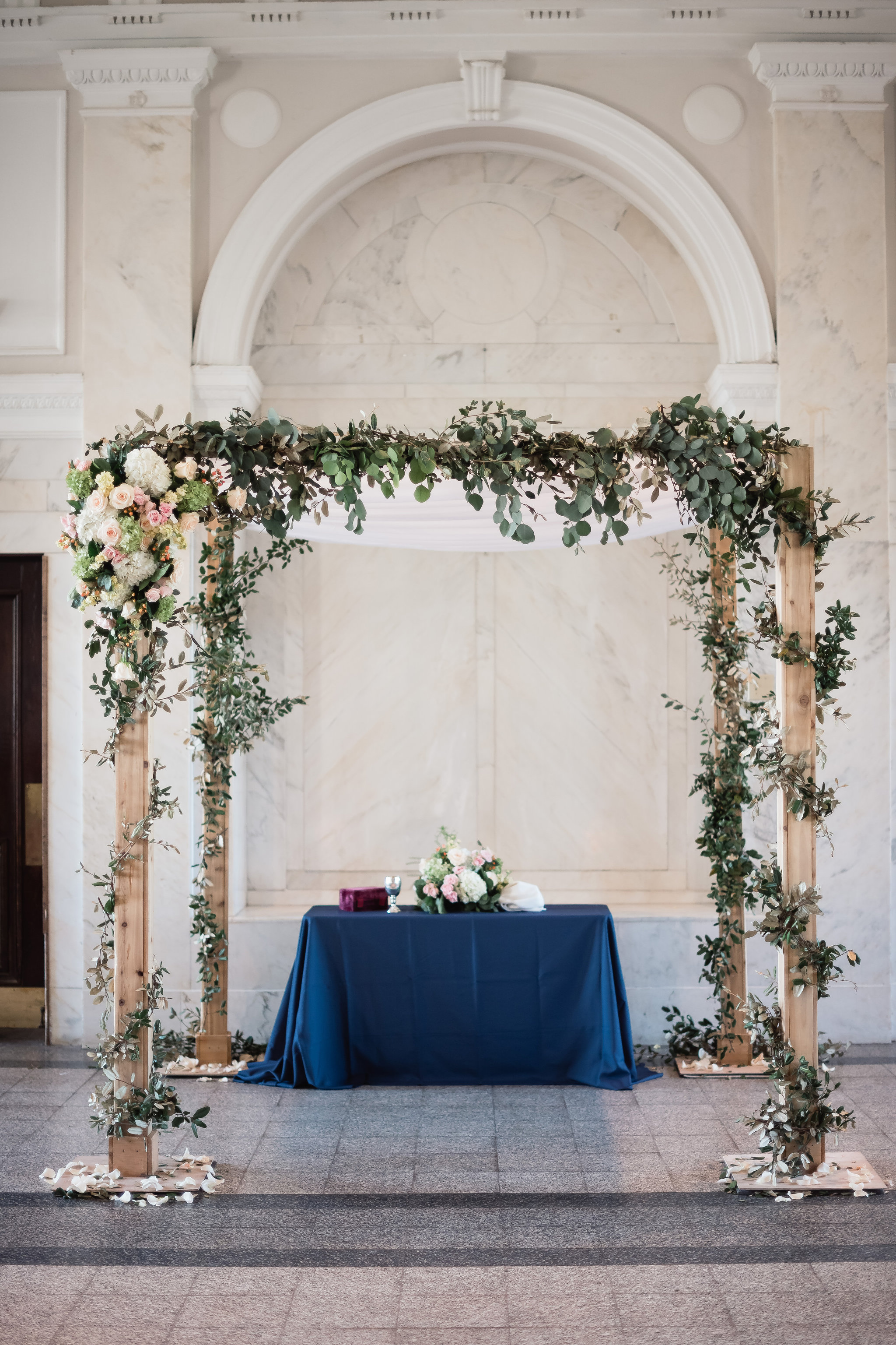 Atlanta Pipe and Drape Wedding Draping, Chuppah, Altar Backdrop, Arch