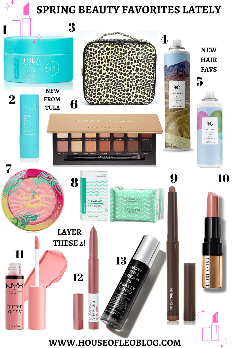 Spring Beauty Favorites Lately | Beauty | House of Leo Blog