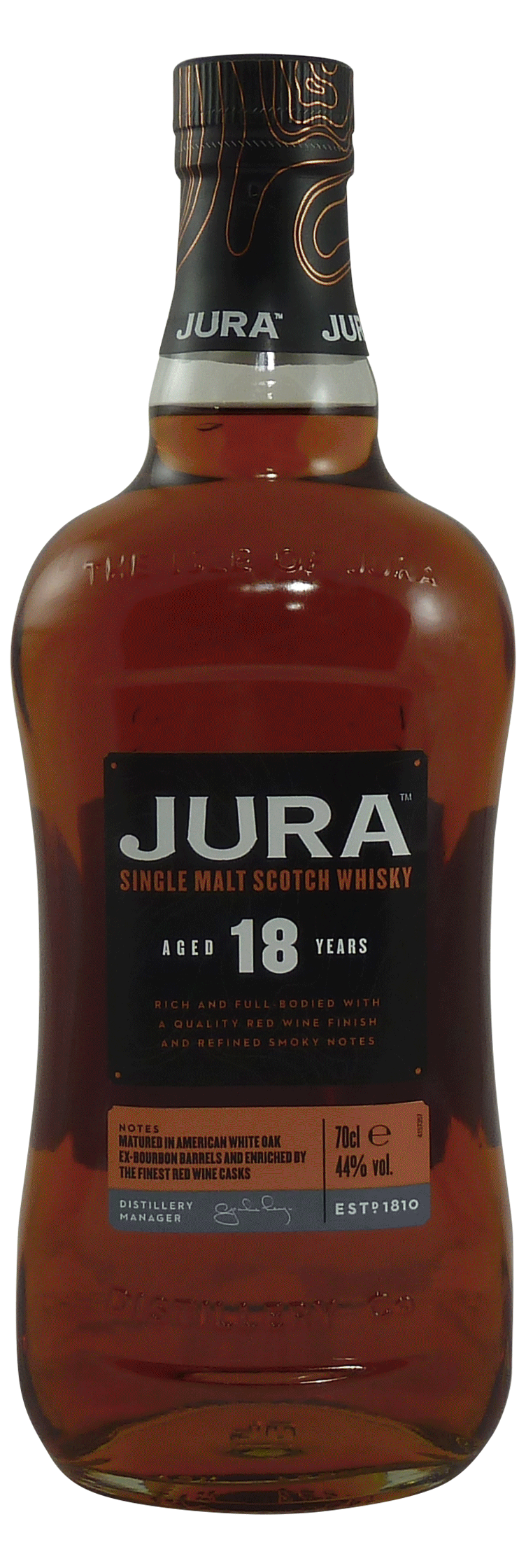 Isle of Jura 18 Year Old Island Single Malt Whisky