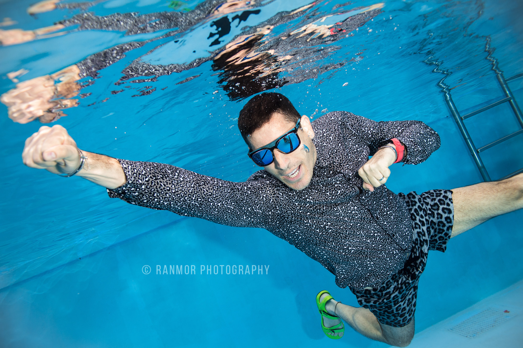 How to photograph people underwater? Mozaik UW