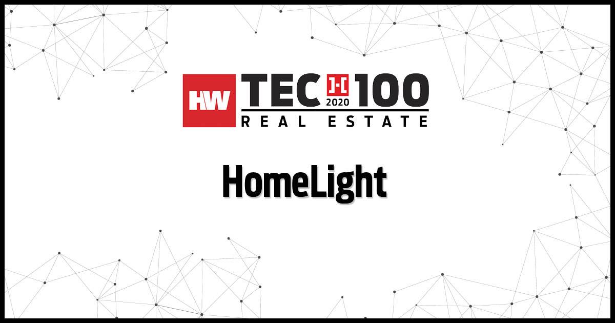 2020 HW Tech100 Real Estate winner HomeLight HousingWire