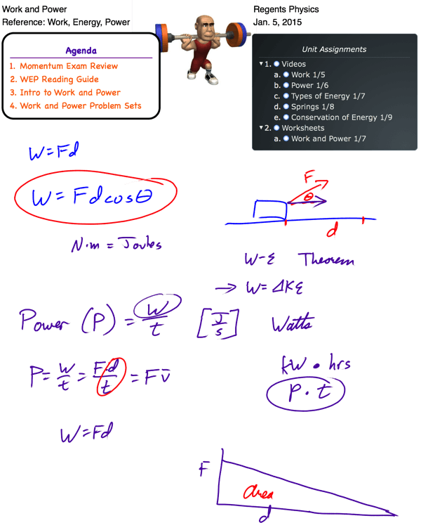 Work And Power Worksheets Answers