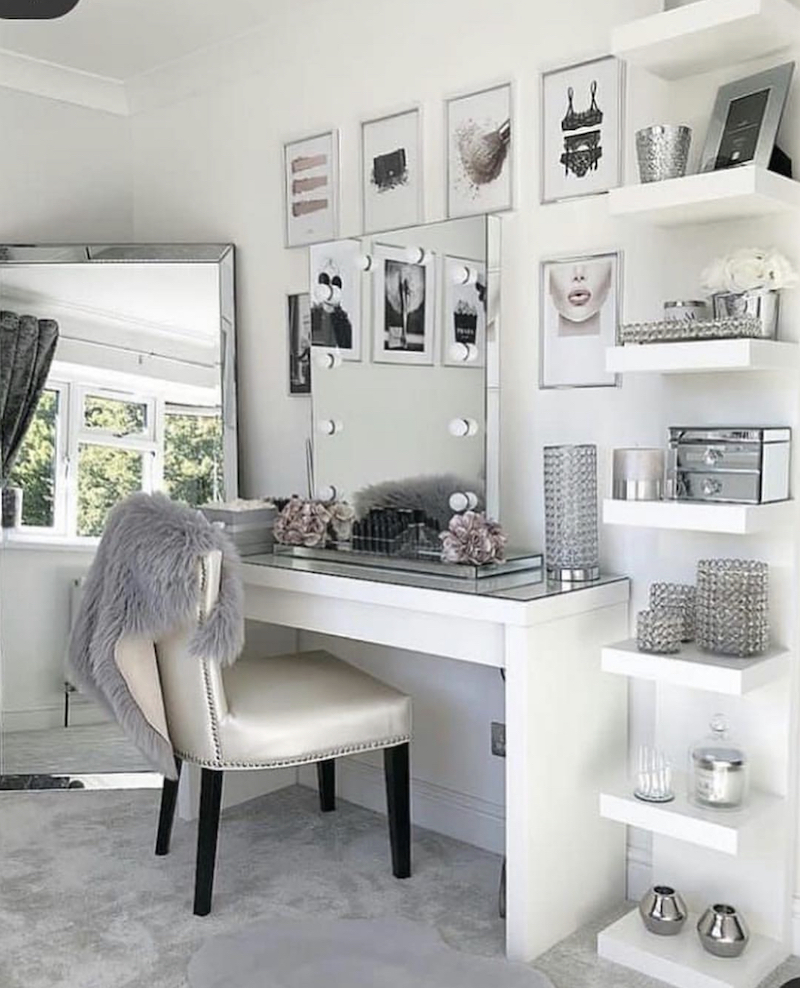 27+ Vanity Room Ideas That Deliver Beauty in 2024 Houszed
