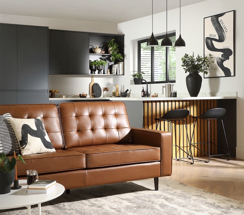 37+ Dark Brown Sofa Living Room Ideas That Inspire in 2024 Houszed