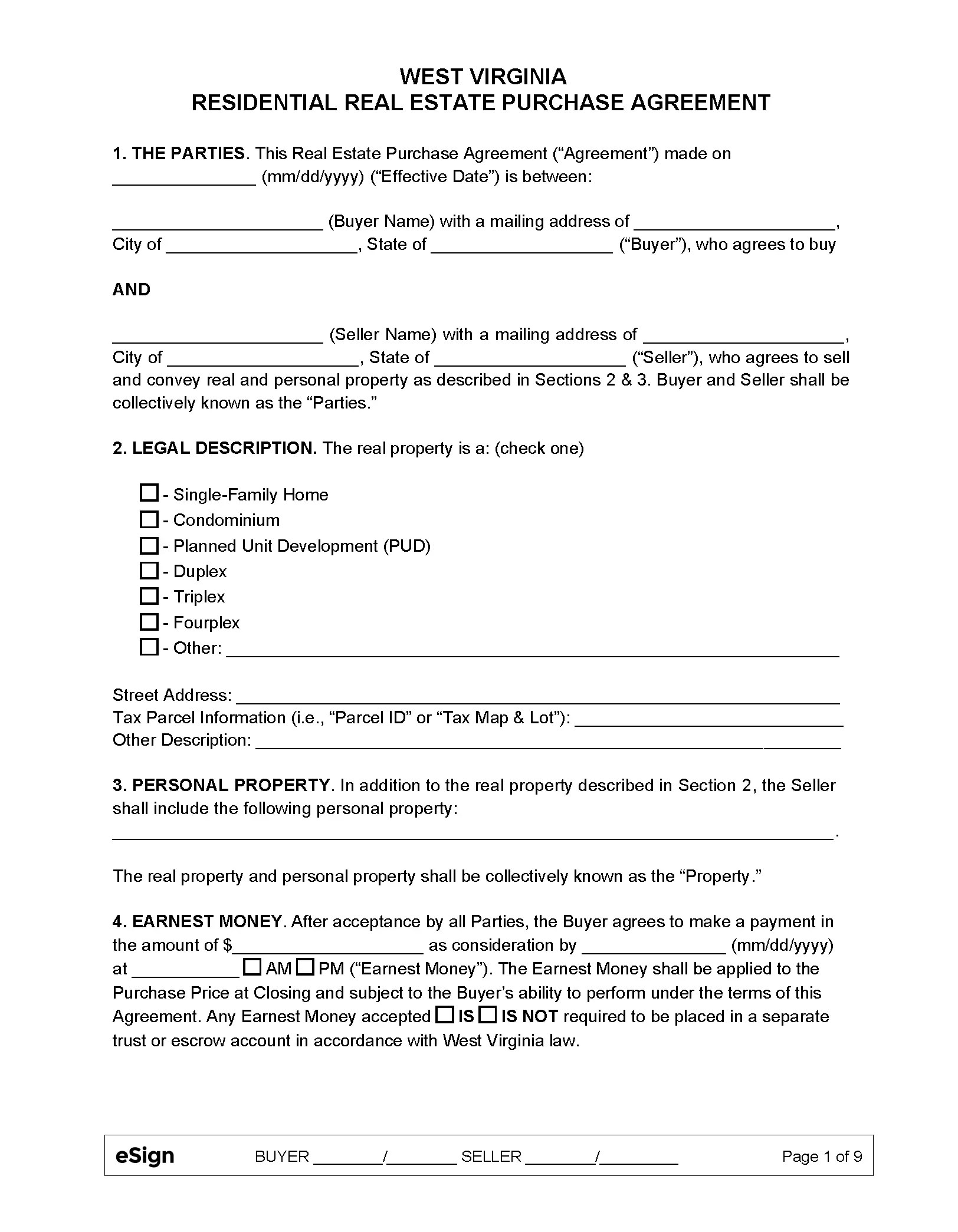 9 Things To Check In Your FSBO Contract in West Virginia