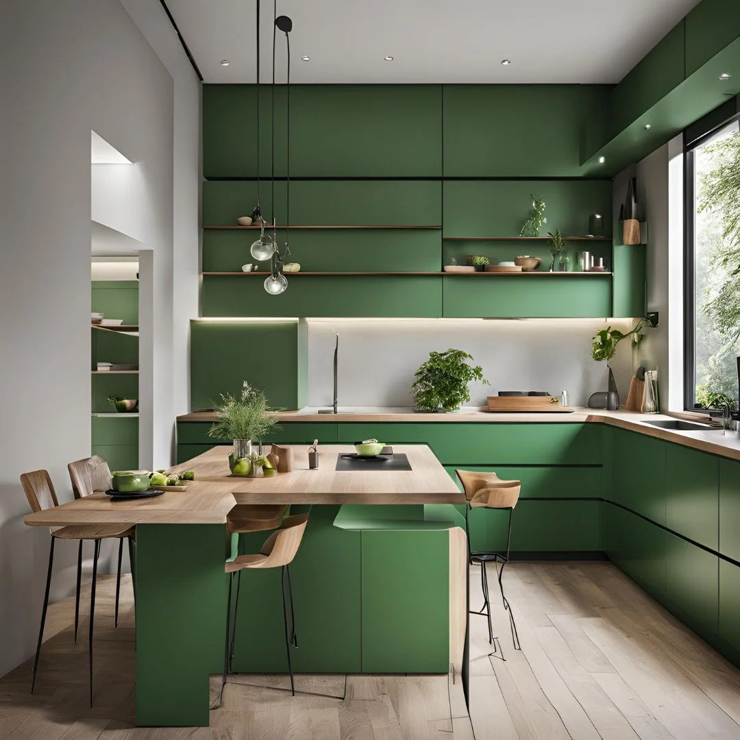 Green Kitchen Ideas for a Fresh and Inviting Space