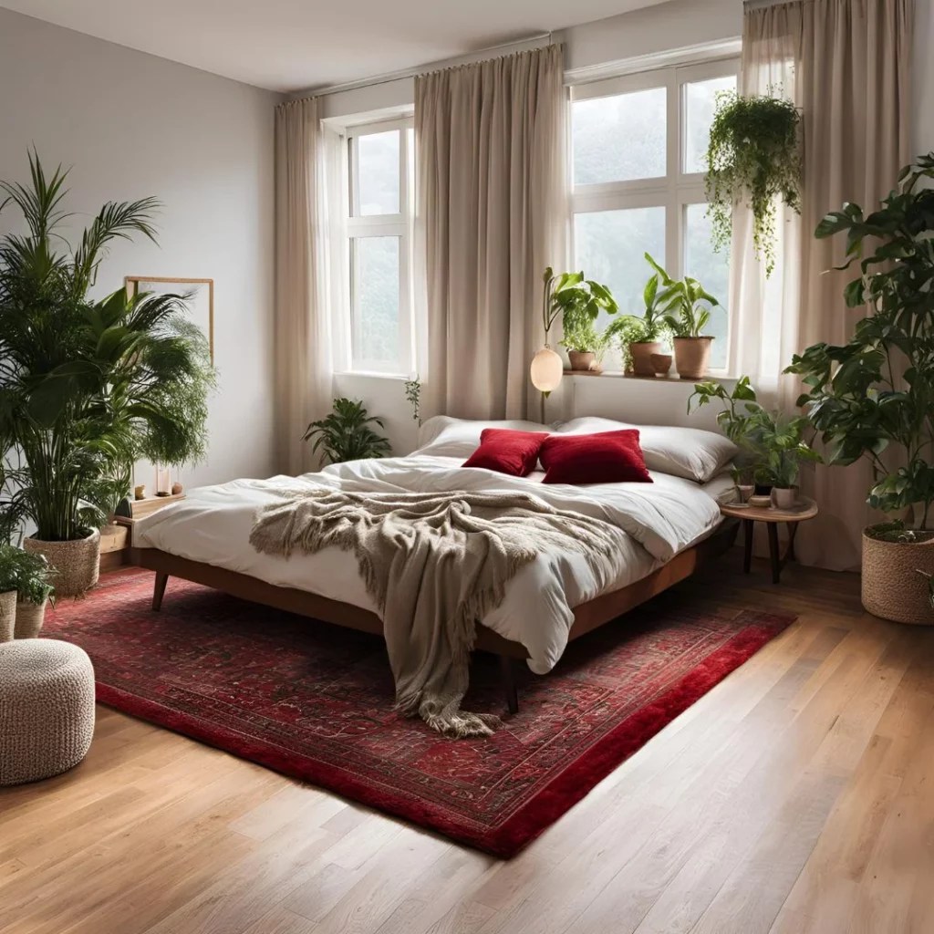 Stunning Red Rug Bedroom Ideas for a Bold Statement