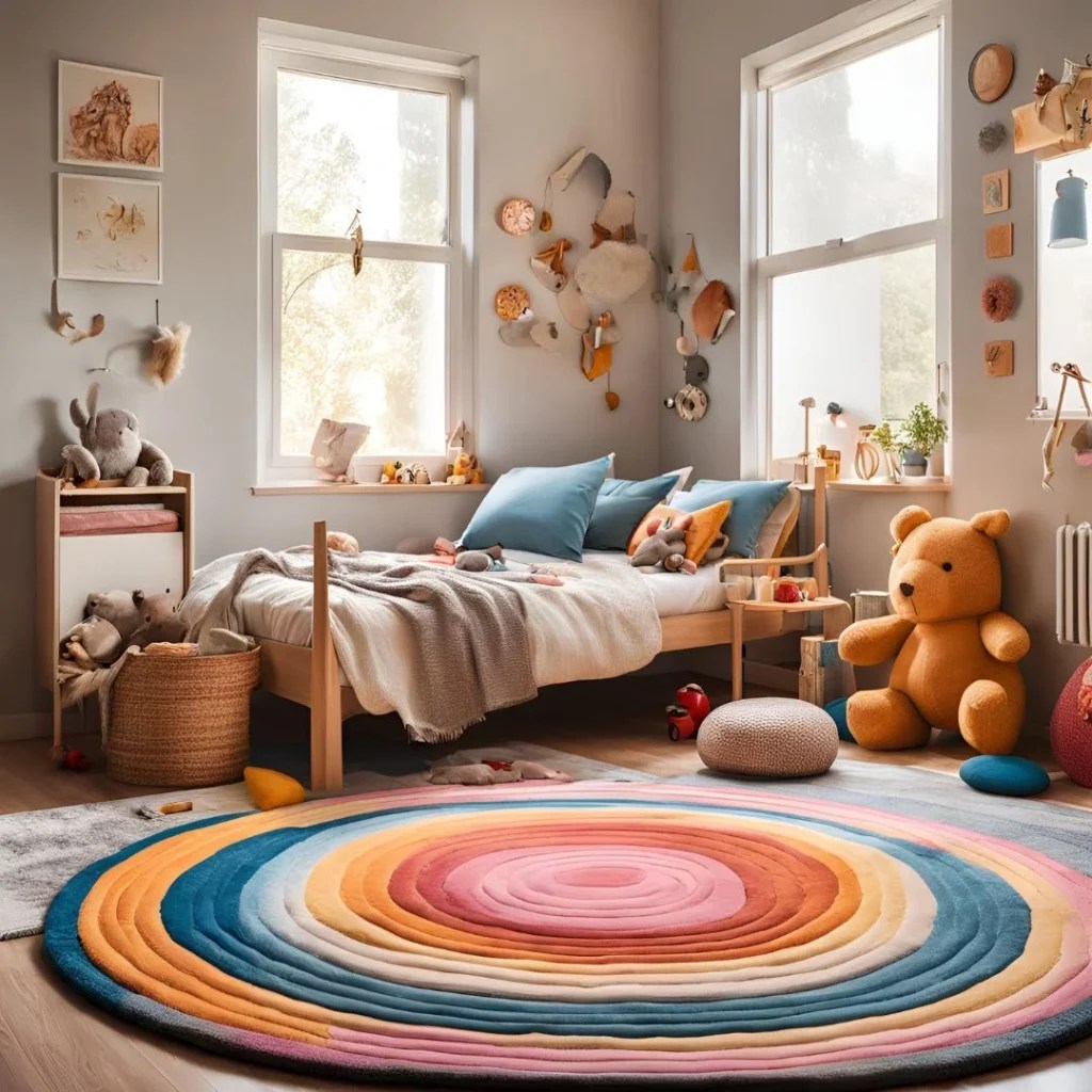 Stylish Round Rug Ideas for a Cozy Bedroom Makeover