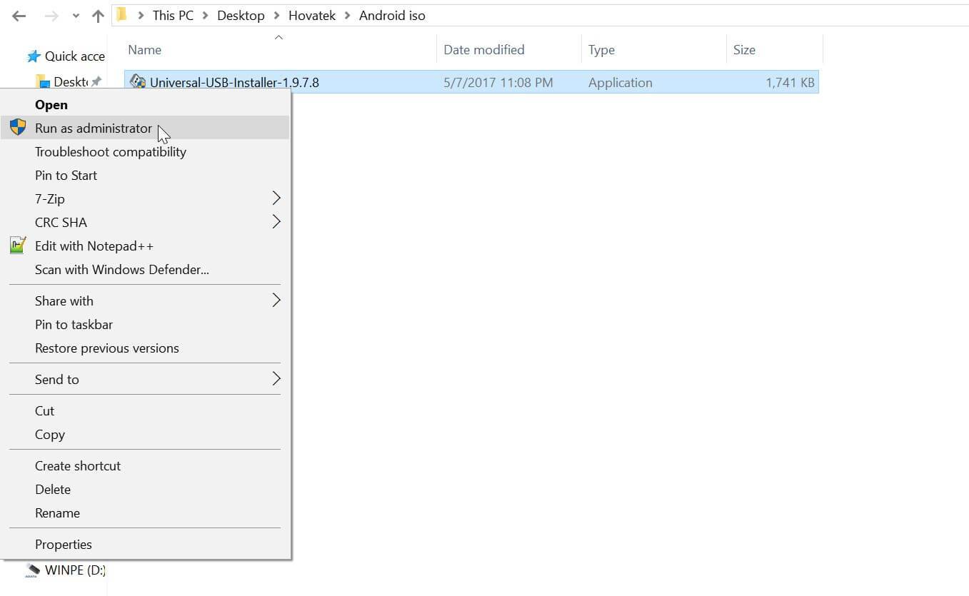 How to create a bootable Android USB using Universal USB Installer 1 Hovatek Blog