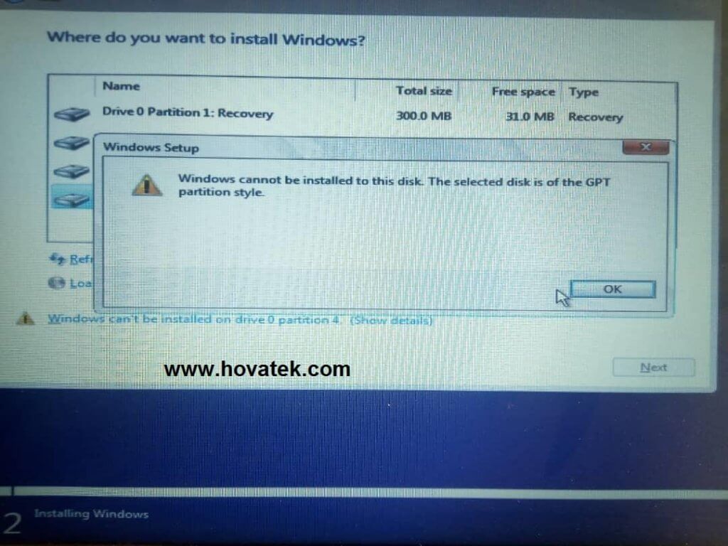 howtoconvertharddiskformatfromgpttombr01 Hovatek Blog