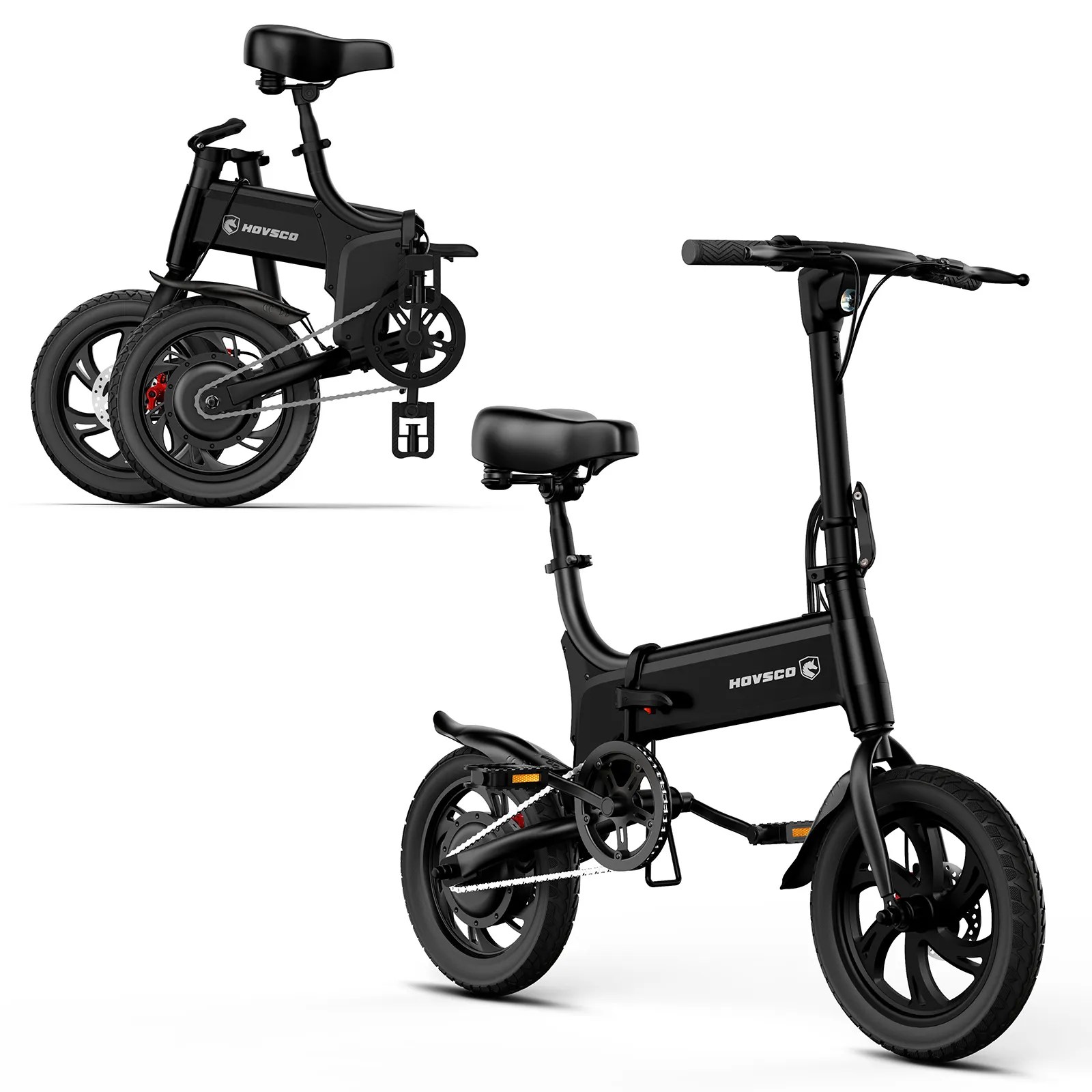 HOVSCO™ Sync Max 14" Folding Electric Bike Mini Electric Bike HOVSCO