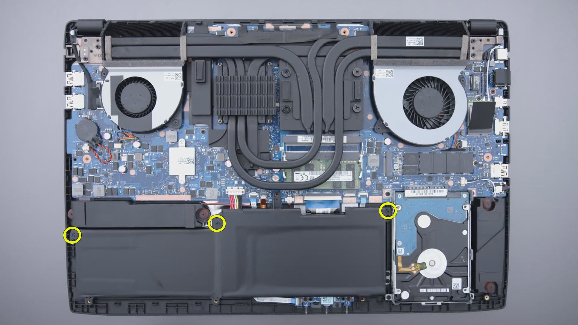 Disassembly Asus ROG Strix GL702