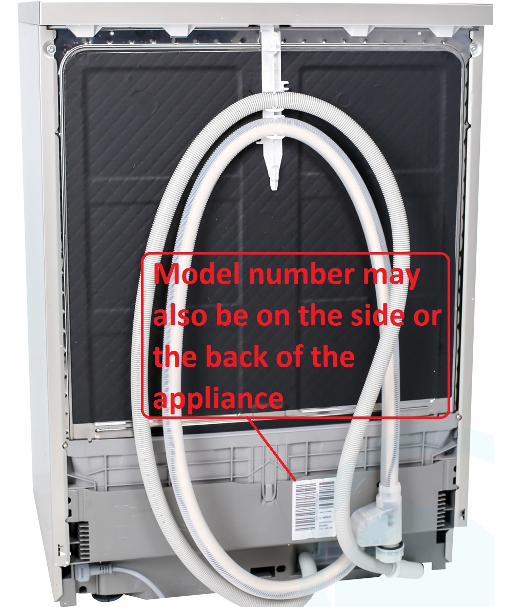 How to find your Dishwasher model number How to Repair