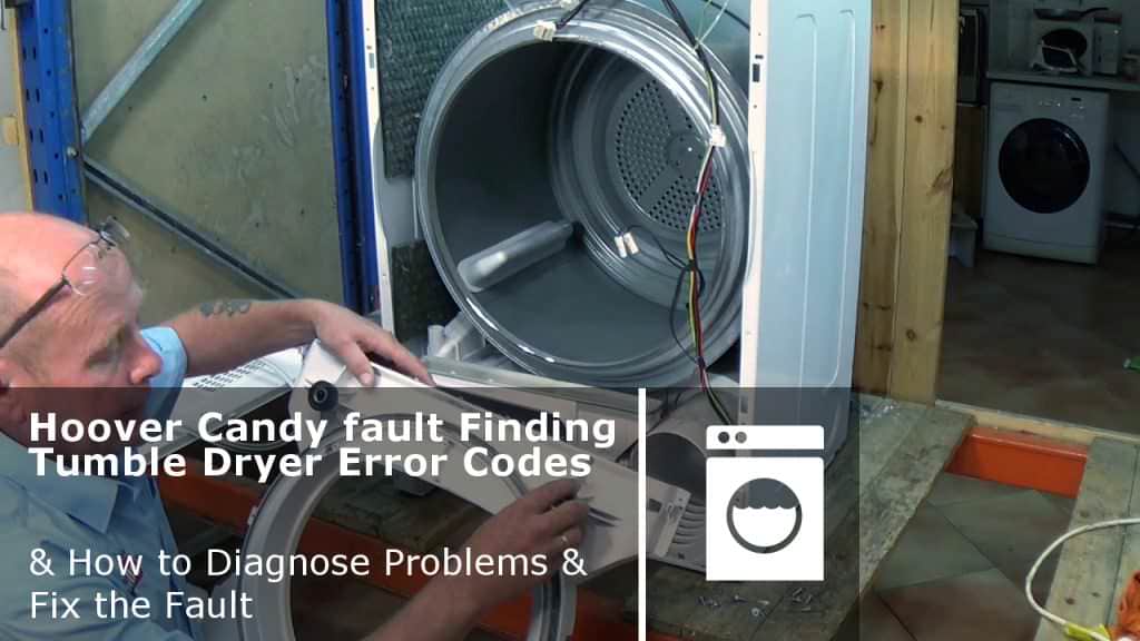 Hoover Candy Tumble Dryer All Lights Flashing Error Fault, 46 OFF
