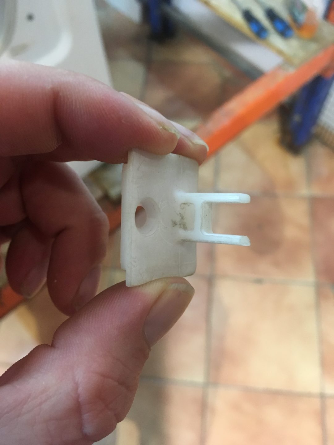How to Repair broken tumble dryer door catch