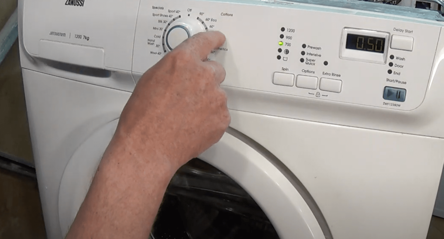 Aeg, Electrolux, Zanussi Washing Machine Error Code Diagnostic Mode