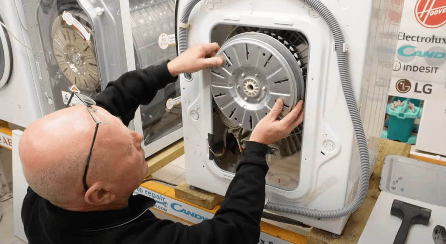 LE Error Code On LG Washing Machine How To Fix Not Turning Jerky LG