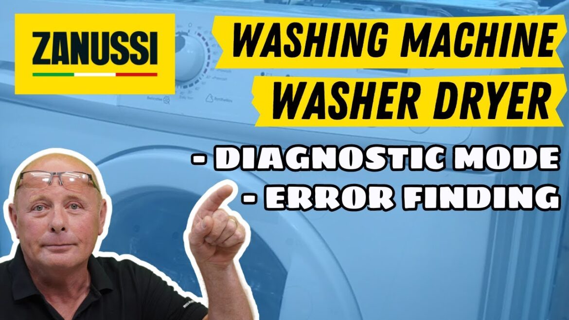 zanussi washer dryer fault codes How to Repair